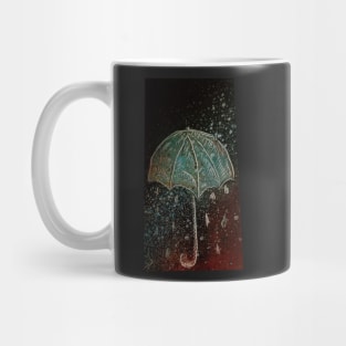 Spray paint umbrella Mug